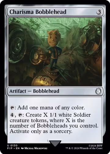 Charisma Bobblehead (130), Universes Beyond: Fallout — Magic card price