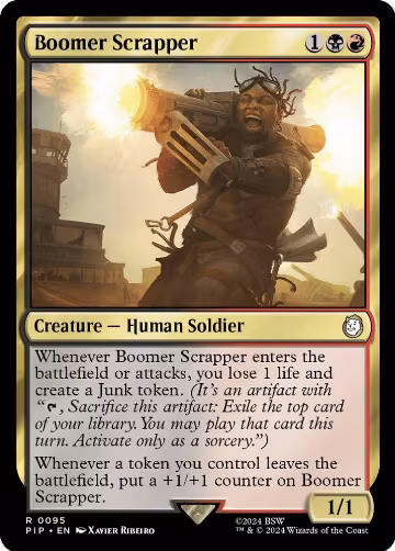 Boomer Scrapper (95), Universes Beyond: Fallout — Magic card price