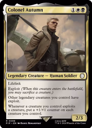 Colonel Autumn (98), Universes Beyond: Fallout — Magic card price