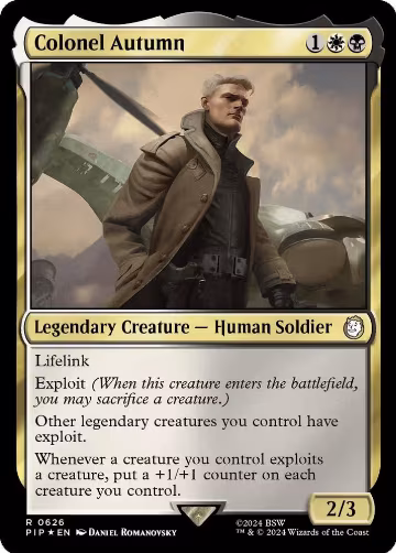 Colonel Autumn (Surge Foil) (626), Universes Beyond: Fallout — Magic card price