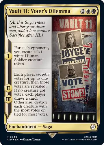 Vault 11: Voter's Dilemma (Surge Foil) (649), Universes Beyond: Fallout — Magic card price