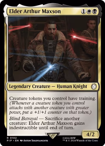 Elder Arthur Maxson (102), Universes Beyond: Fallout — Magic card price