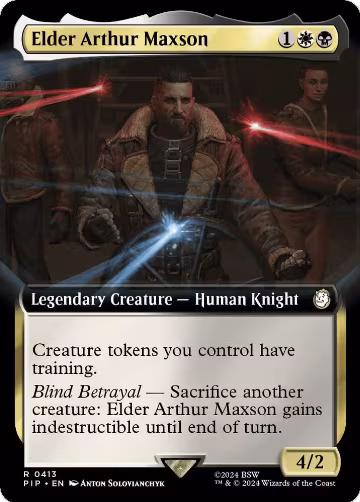 Elder Arthur Maxson (Extended Art) (413), Universes Beyond: Fallout — Magic card price