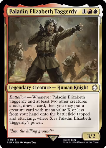 Paladin Elizabeth Taggerdy (114), Universes Beyond: Fallout — Magic card price