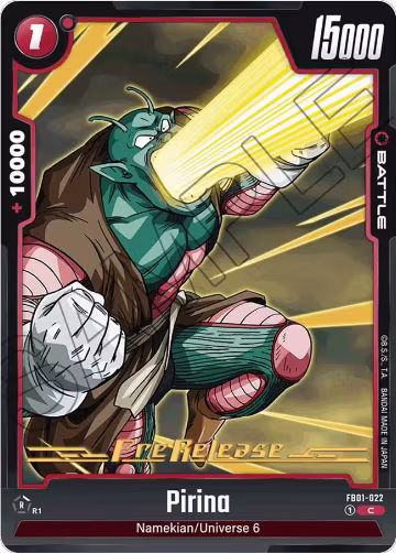 Pirina (FB01-022), Awakened Pulse Pre-Release Cards — DB Fusion card price