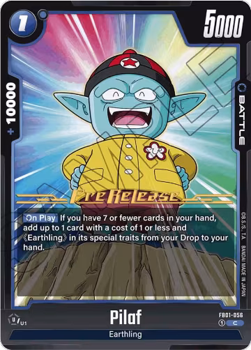 Pilaf (FB01-056), Awakened Pulse Pre-Release Cards — DB Fusion card price
