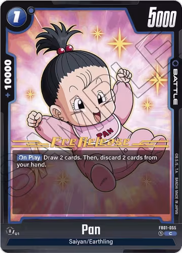 Pan (FB01-055), Awakened Pulse Pre-Release Cards — DB Fusion card price