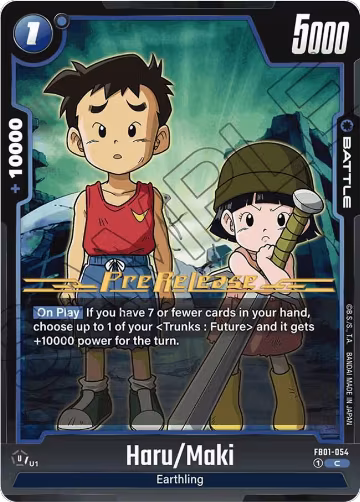 Haru/Maki (FB01-054), Awakened Pulse Pre-Release Cards — DB Fusion card price