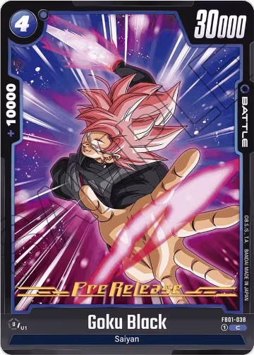 Goku Black - FB01-038 (FB01-038), Awakened Pulse Pre-Release Cards — DB Fusion card price