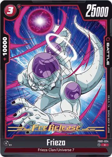 Frieza - FB01-024 (FB01-024), Awakened Pulse Pre-Release Cards — DB Fusion card price