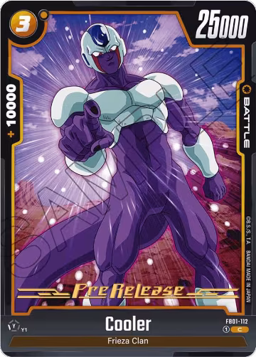 Cooler - FB01-112 (FB01-112), Awakened Pulse Pre-Release Cards — DB Fusion card price