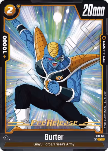 Burter (FB01-126), Awakened Pulse Pre-Release Cards — DB Fusion card price