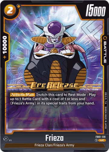 Frieza - FB01-128 (FB01-128), Awakened Pulse Pre-Release Cards — DB Fusion card price