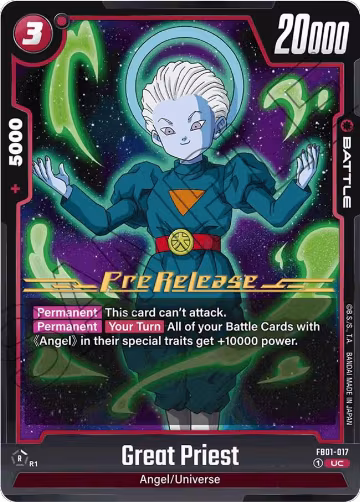 Great Priest (FB01-017), Awakened Pulse Pre-Release Cards — DB Fusion card price