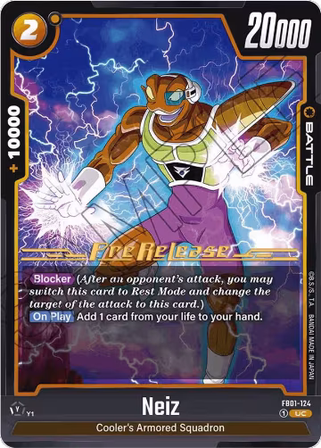 Neiz (FB01-124), Awakened Pulse Pre-Release Cards — DB Fusion card price