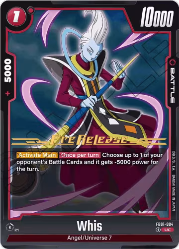 Whis (FB01-004), Awakened Pulse Pre-Release Cards — DB Fusion card price