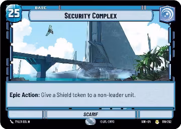 Security Complex (019/252), Spark of Rebellion — Star Wars card price