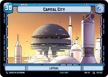 Capital City (020/252), Spark of Rebellion — Star Wars card price