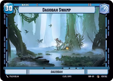 Dagobah Swamp (021/252), Spark of Rebellion — Star Wars card price