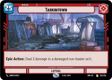 Tarkintown (025/252), Spark of Rebellion — Star Wars card price