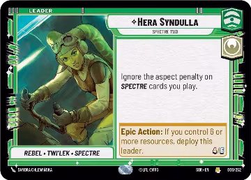 Hera Syndulla - Spectre Two (008/252), Spark of Rebellion — Star Wars card price