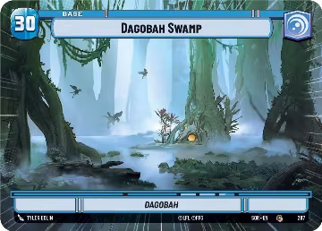 Dagobah Swamp (Hyperspace) (287), Spark of Rebellion — Star Wars card price