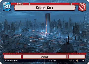 Kestro City (Hyperspace) (293), Spark of Rebellion — Star Wars card price