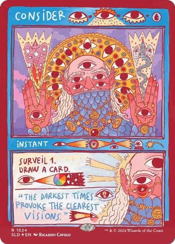 Consider (Rainbow Foil) (1524), Secret Lair Drop Series — Magic card price