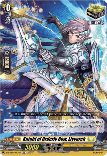Knight of Orderly Bow, Llyvarch (D-SS10/013EN), D-SS10: Special Series 10 Stride Deckset -Luard- — Vanguard card price