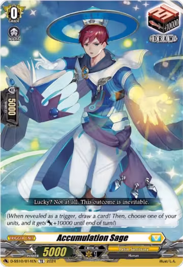 Accumulation Sage (D-SS10/014EN), D-SS10: Special Series 10 Stride Deckset -Luard- — Vanguard card price