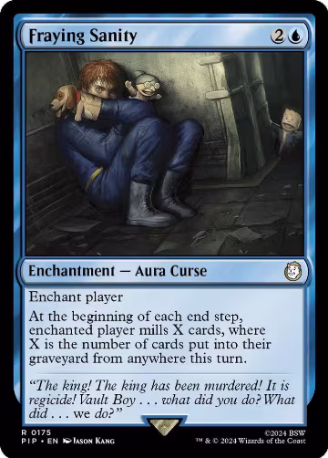Fraying Sanity (175), Universes Beyond: Fallout — Magic card price