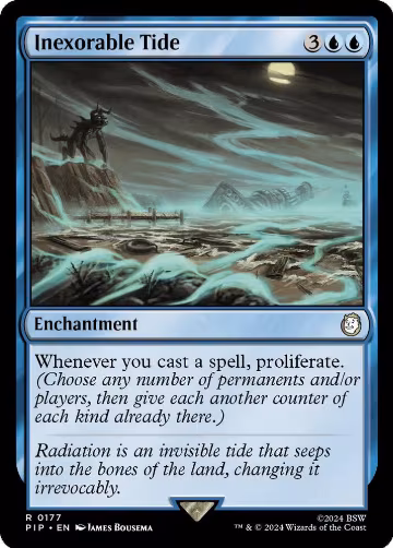 Inexorable Tide (177), Universes Beyond: Fallout — Magic card price