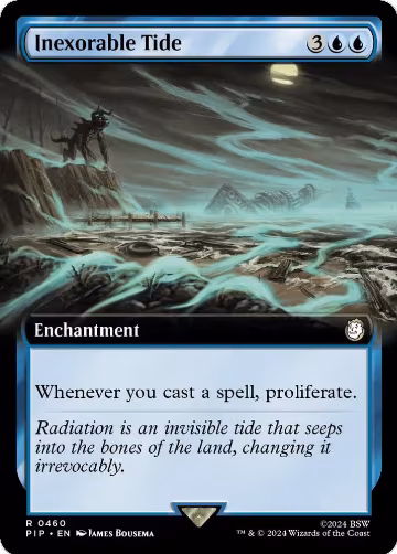Inexorable Tide (Extended Art) (460), Universes Beyond: Fallout — Magic card price