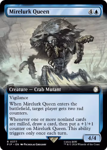 Mirelurk Queen (Extended Art) (377), Universes Beyond: Fallout — Magic card price
