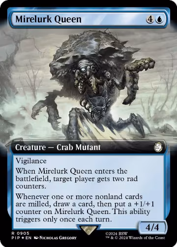 Mirelurk Queen (Extended Art) (Surge Foil) (905), Universes Beyond: Fallout — Magic card price