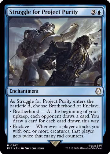 Struggle for Project Purity (Surge Foil) (567), Universes Beyond: Fallout — Magic card price