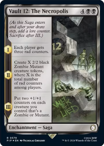 Vault 12: The Necropolis (Surge Foil) (579), Universes Beyond: Fallout — Magic card price