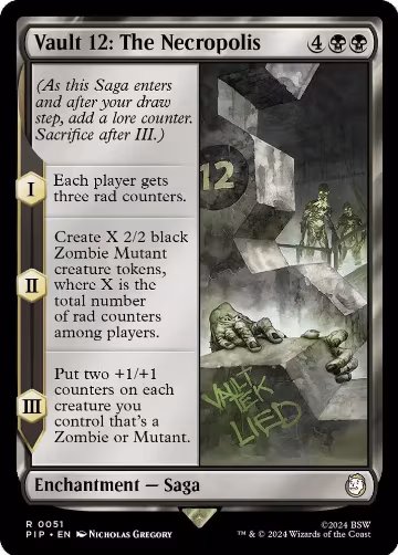 Vault 12: The Necropolis (51), Universes Beyond: Fallout — Magic card price