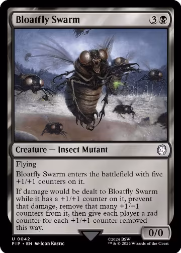 Bloatfly Swarm (42), Universes Beyond: Fallout — Magic card price