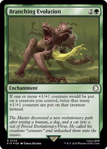 Branching Evolution (Surge Foil) (723), Universes Beyond: Fallout — Magic card price