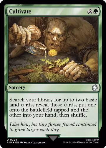 Cultivate (Surge Foil) (724), Universes Beyond: Fallout — Magic card price