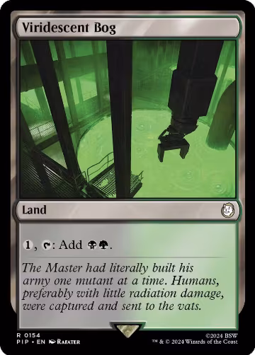 Viridescent Bog (154), Universes Beyond: Fallout — Magic card price