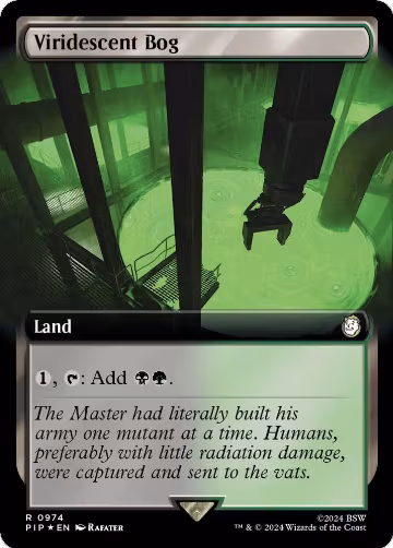 Viridescent Bog (Extended Art) (Surge Foil) (974), Universes Beyond: Fallout — Magic card price