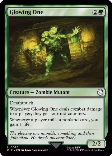Glowing One (76), Universes Beyond: Fallout — Magic card price