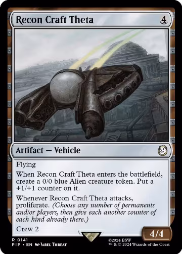 Recon Craft Theta (141), Universes Beyond: Fallout — Magic card price