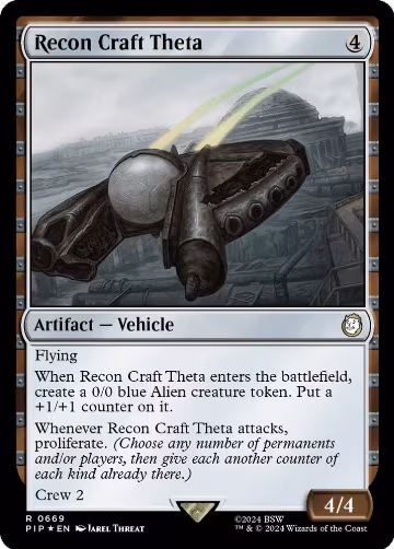 Recon Craft Theta (Surge Foil) (669), Universes Beyond: Fallout — Magic card price