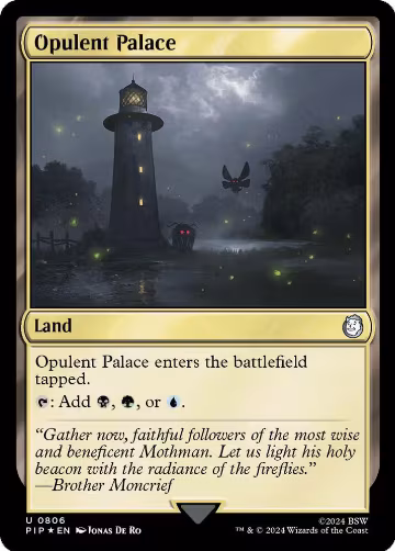 Opulent Palace (Surge Foil) (806), Universes Beyond: Fallout — Magic card price