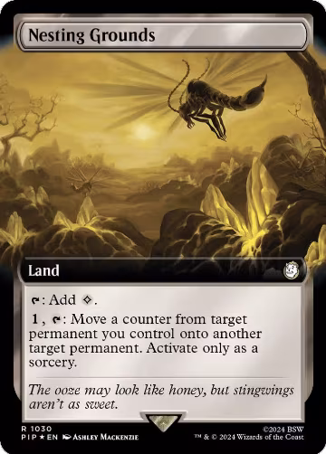 Nesting Grounds (Extended Art) (Surge Foil) (1030), Universes Beyond: Fallout — Magic card price