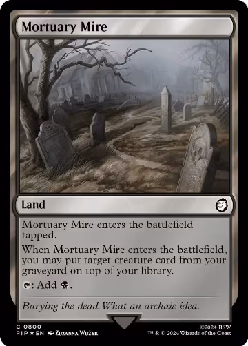 Mortuary Mire (Surge Foil) (800), Universes Beyond: Fallout — Magic card price