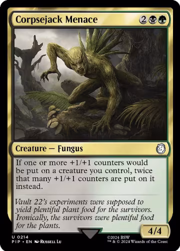 Corpsejack Menace (214), Universes Beyond: Fallout — Magic card price